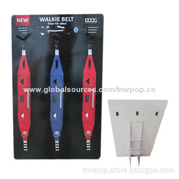 Cardboard Standee Display with Backer, Stand and Hang Items Firmly, Can be Customized